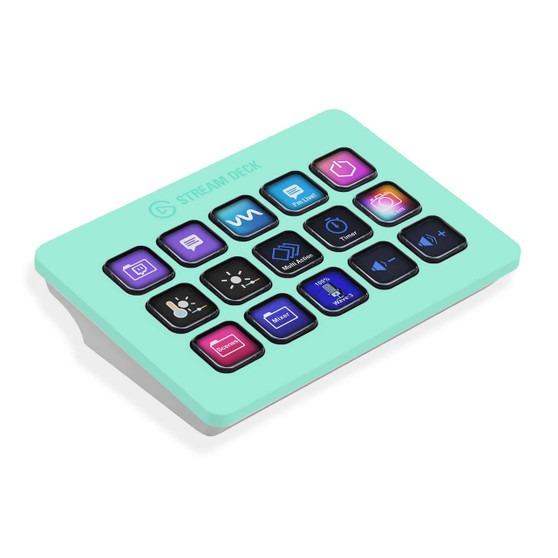 Magic Mint
Pastel Colours
Elgato Stream Deck MK.2 Faceplate Skin