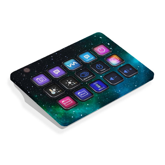 Deep Space
Space & Galaxy
Elgato Stream Deck MK.2 Faceplate Skin