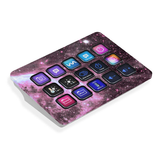 Dreamy Space
Space & Galaxy
Elgato Stream Deck MK.2 Faceplate Skin