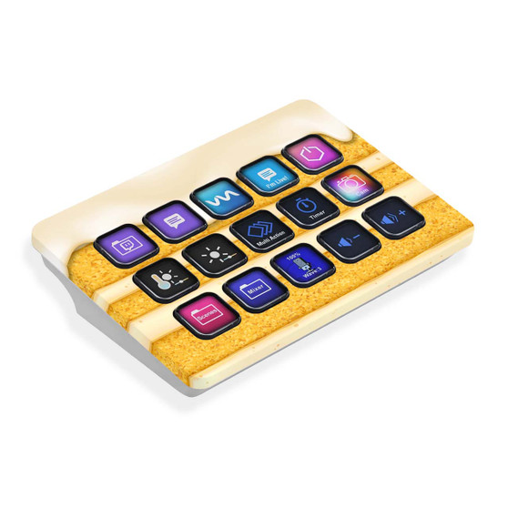 Sponge Cake
Sweets & Treats
Elgato Stream Deck MK.2 Faceplate Skin