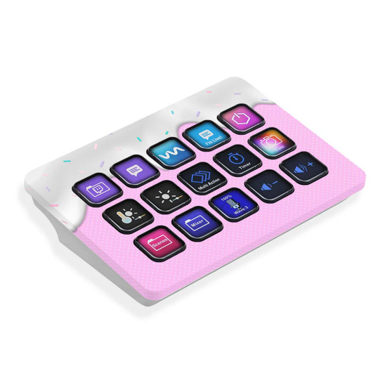 Glazing & Sprinkles
Sweets & Treats
Elgato Stream Deck MK.2 Faceplate Skin