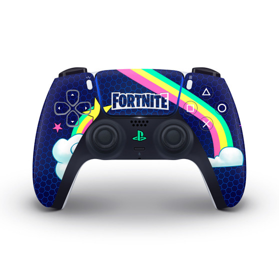 Rainbow Rider Fortnite PS5 Controller Skin