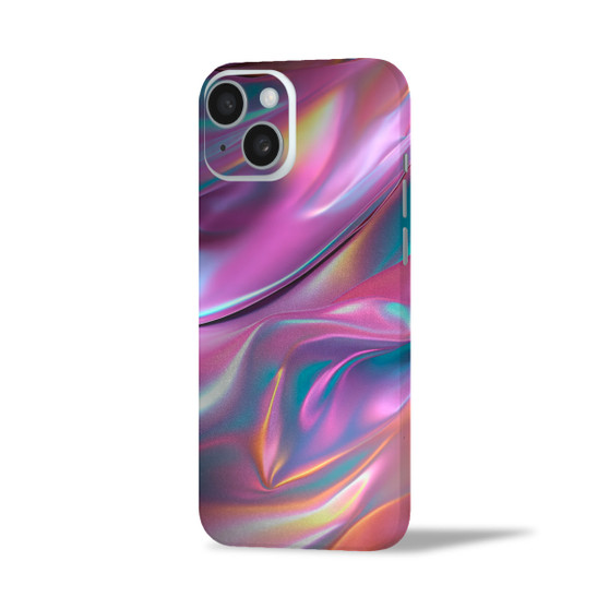 Iridescent Waves iPhone 15 Skin