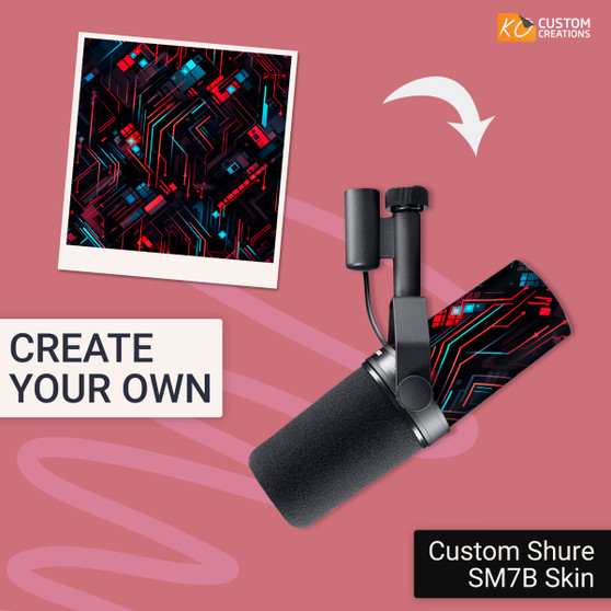 Create Your Own Shure SM7B Microphone Skin