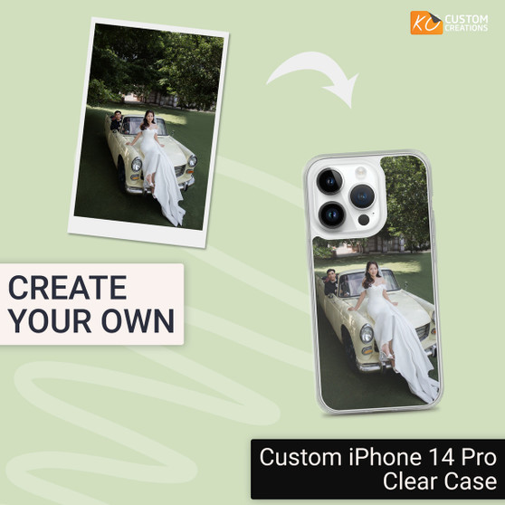 Custom iPhone 14 Pro Clear Case | KO Custom Creations
