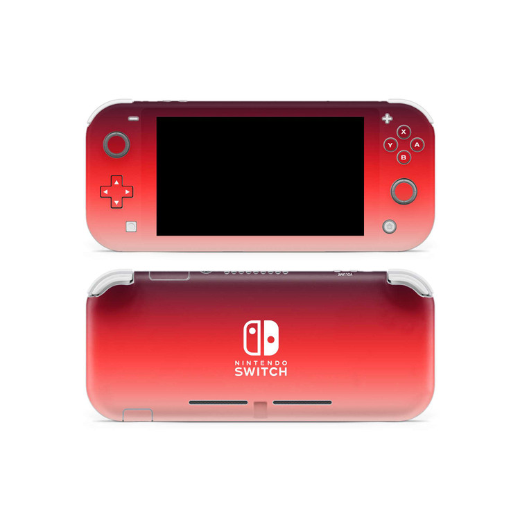 Red Dahlia Nintendo Switch Lite Skin Wraps | KO Custom Creations