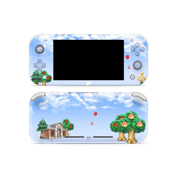 Love, Isabelle Sky Blue Switch Lite Skin | KO Custom Creations
