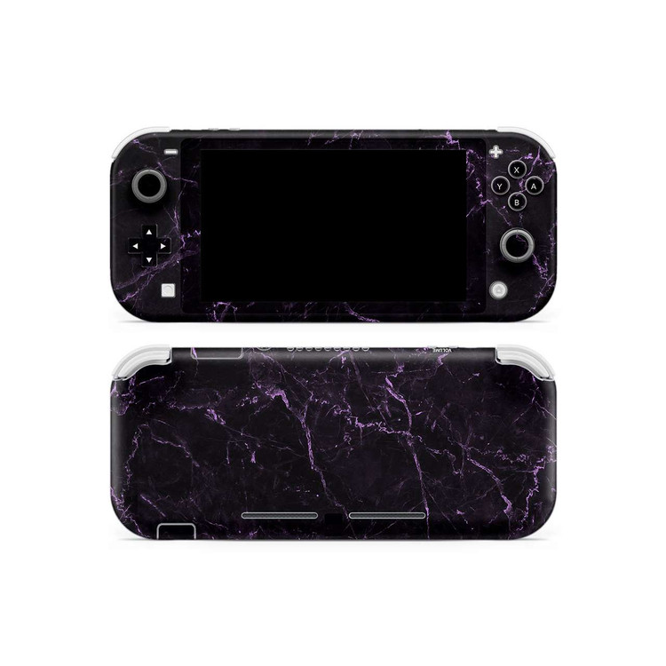 Royal Purple Marble | Nintendo Switch Lite Skin | KO Custom Creations