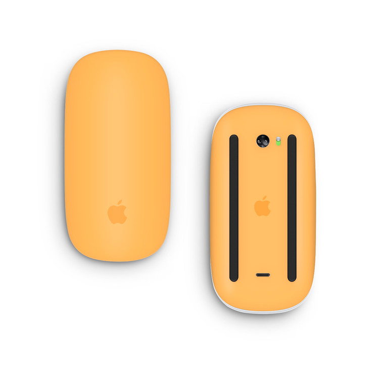 Calm Orange Magic Mouse Skin | KO Custom Creations