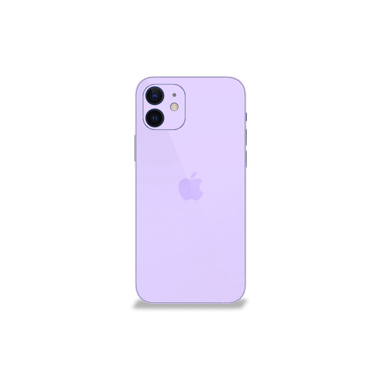Pale Lavender Apple iPhone 12 Mini Skin | KO Custom Creations