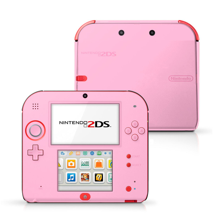 Aesthetic Pink Nintendo 2DS Skin