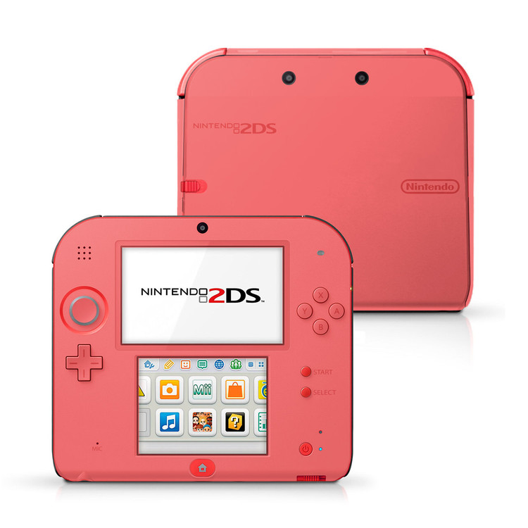 Cool Red Nintendo 2DS Skin Cover | KO Custom Creations