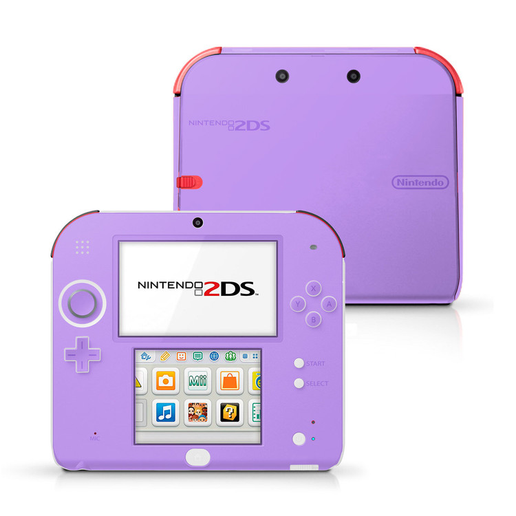 Soft Purple Nintendo 2DS Skin