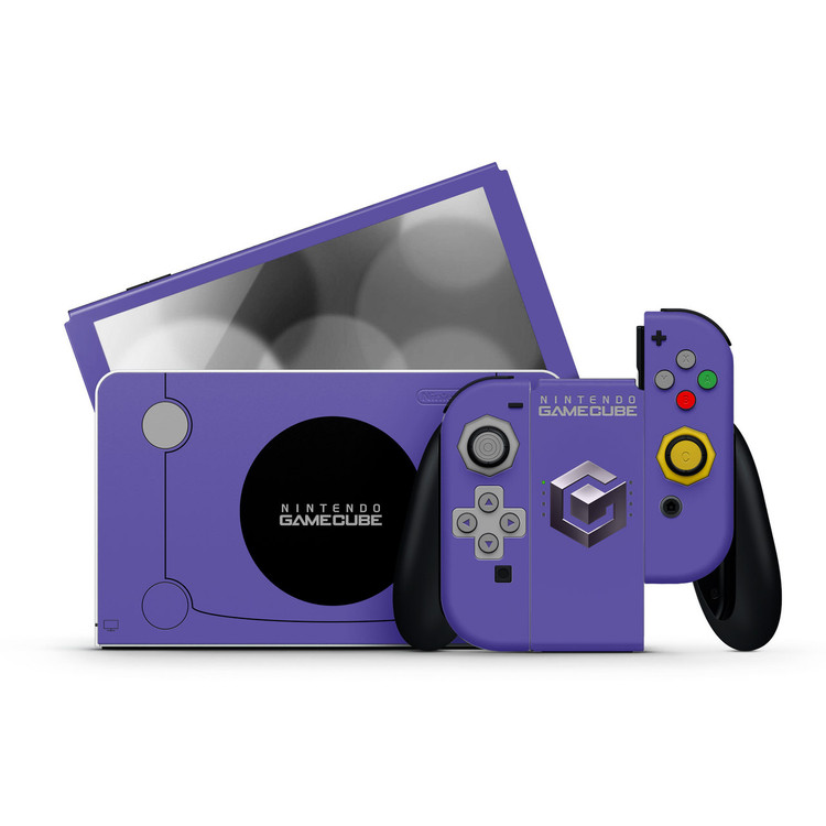 GameCube Nintendo Switch OLED Skins | KO Custom Creations