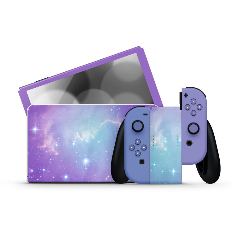 Cloud Nebula Nintendo Switch OLED Skin