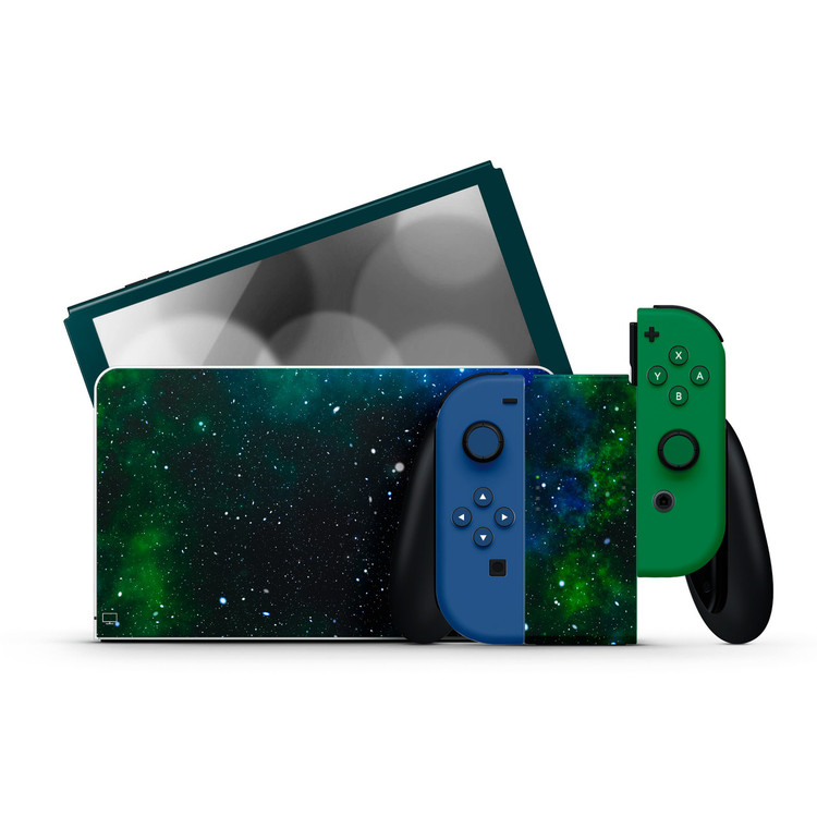 Deep Space Nintendo Switch OLED Skins | KO Custom Creations