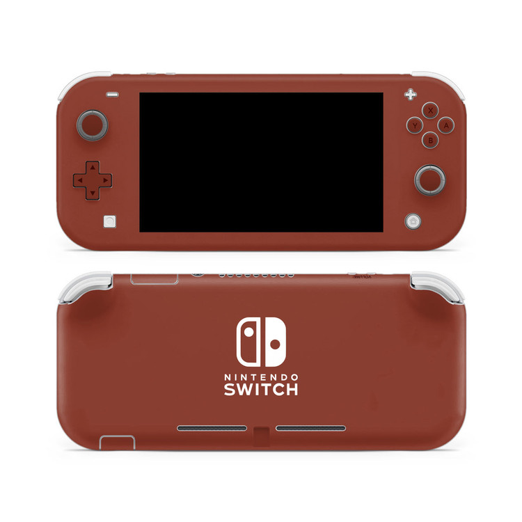 Burnt Red Nintendo Switch Lite Skin