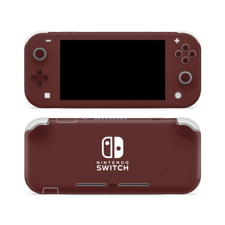 Nintendo Switch Lite ダークブラウン 本体 Cocoa Brown Nintendo Switch Lite Skin | KO Custom Creations