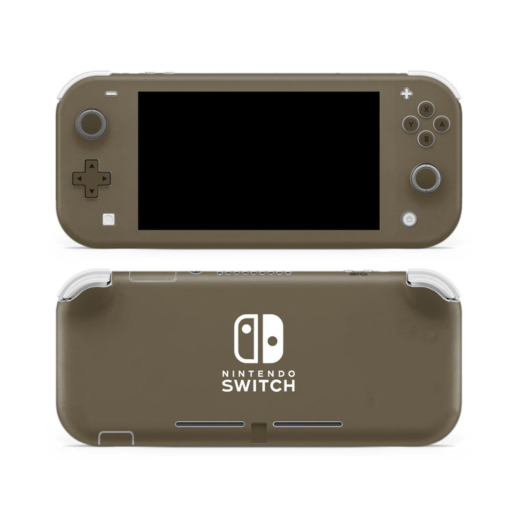 Nintendo Switch Lite ダークブラウン 本体 Dark Olive Nintendo Switch Lite Skin | KO Custom Creations