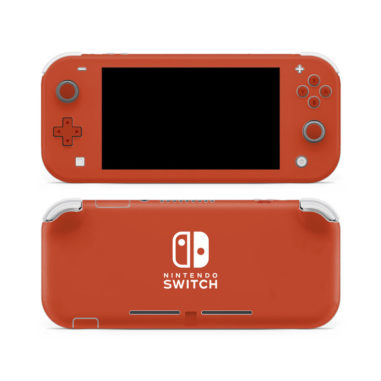 Fall Red Nintendo Switch Lite Skin