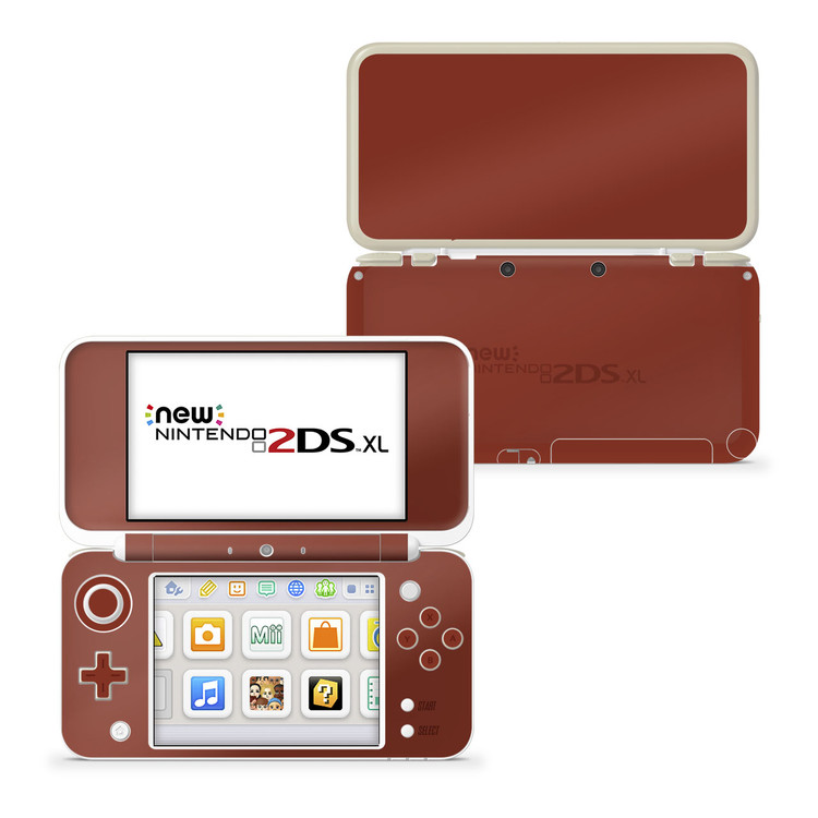 HOT New Nintendo 3ds Xl 2ds Xl Housing Burnt Red Nintendo