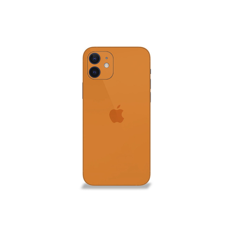 Brandy Orange Apple iPhone 12 Mini Skin | KO Custom Creations