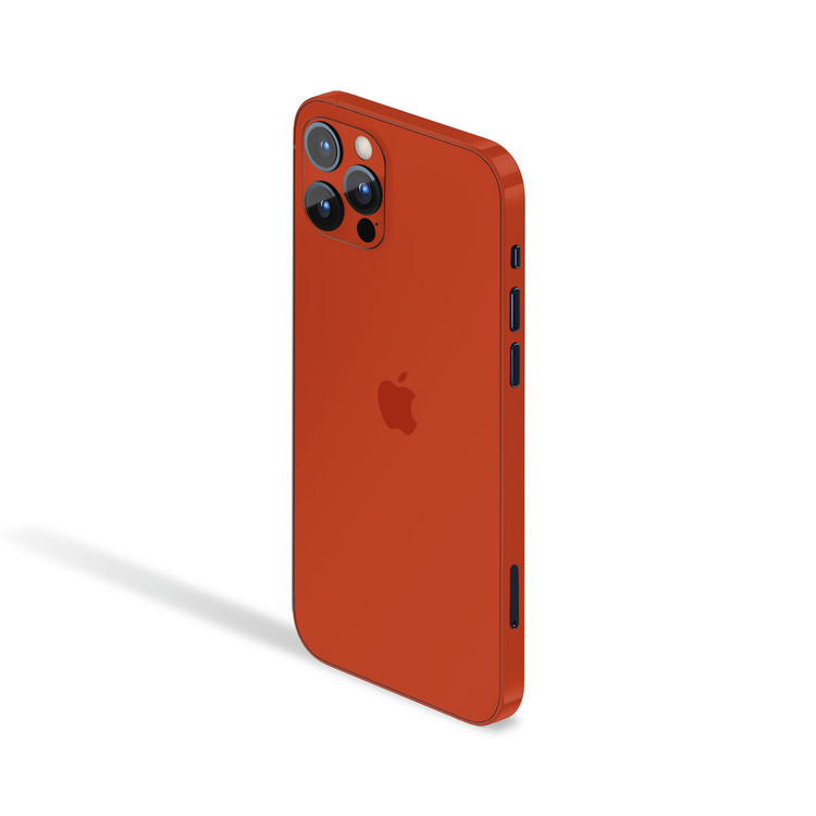 【赤ROM】iPhone 12 Pro Max Fall Red Apple iPhone 12 Pro Max Skin | KO Custom Creations