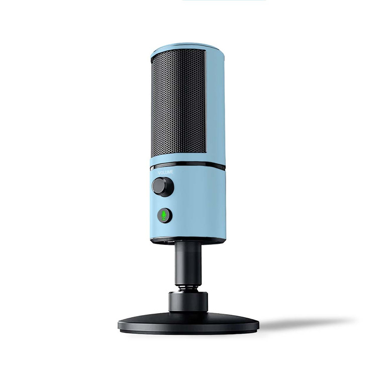 Candy Blue Razer Seiren X Microphone Skin | KO Custom Creations