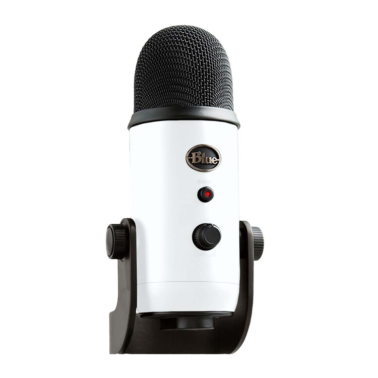 Blue Yeti ホワイト Blue Microphone Yeti USB Desktop Microphone, Vintage White