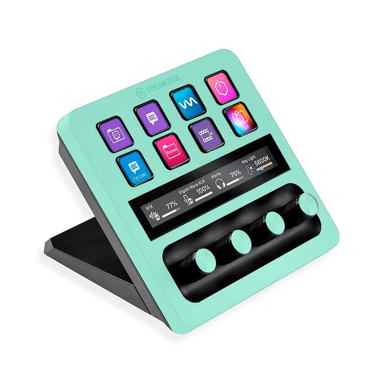 Magic Mint Elgato Stream Deck Plus Skin | KO Custom Creations