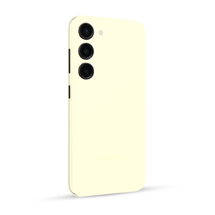 Pastel Cream Samsung Galaxy S23 Plus Skin | KO Custom Creations