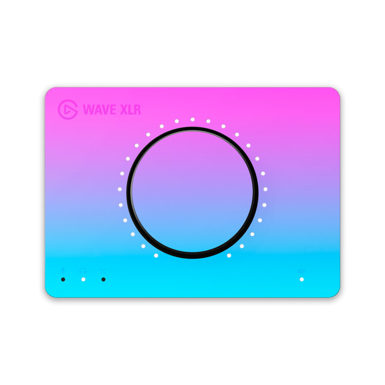 Neon Fade Elgato Wave XLR Skin | KO Custom Creations