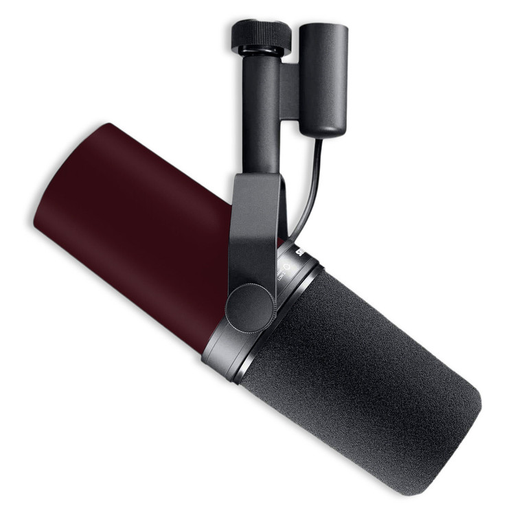 Chocolate Kiss Shure SM7B Microphone Skin | KO Custom Creations