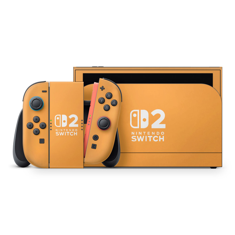 Carrot Orange Nintendo Switch 2 Skins