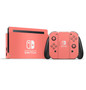 Nintendo SwitchDock & SwitchJoycons & GripCoral Pink Skins