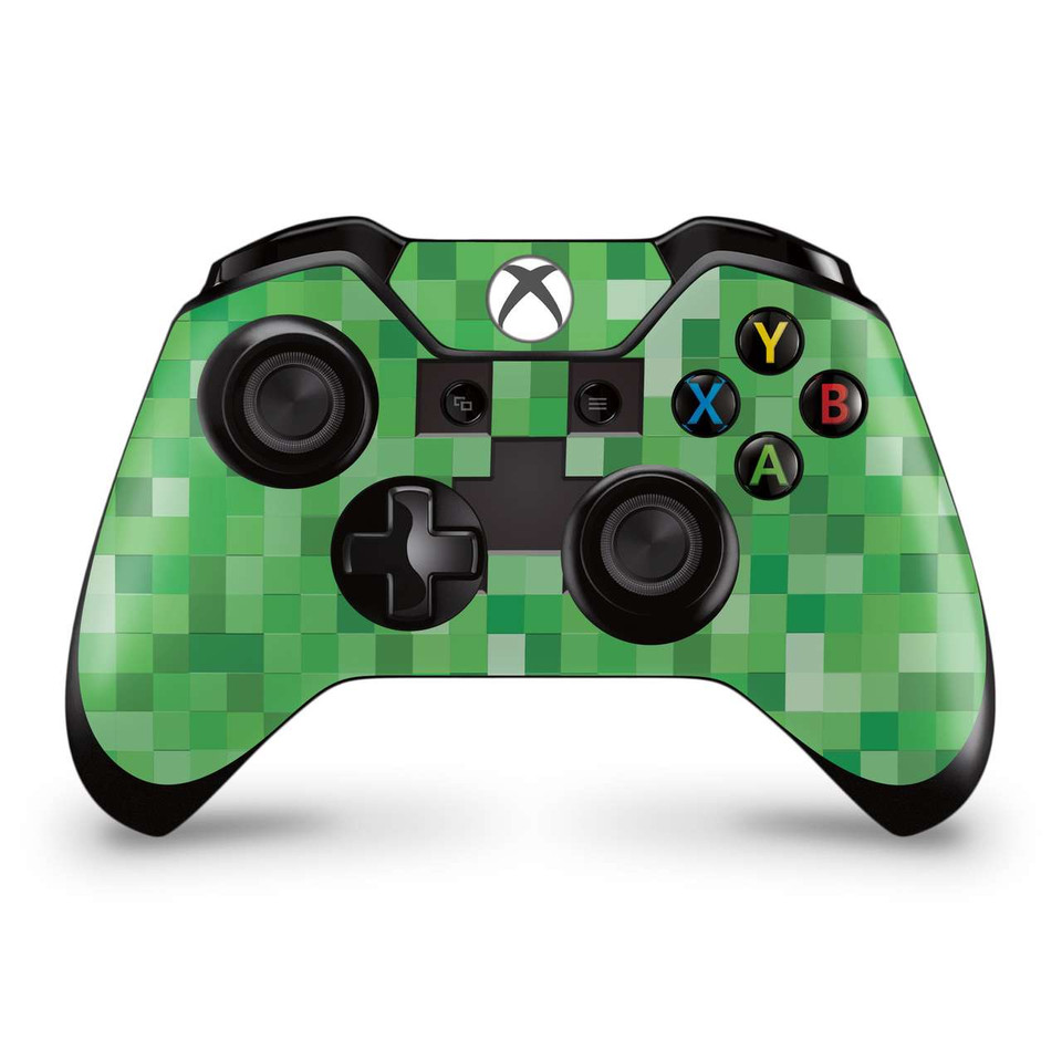 Pixel Creeper Xbox One Controller Skin