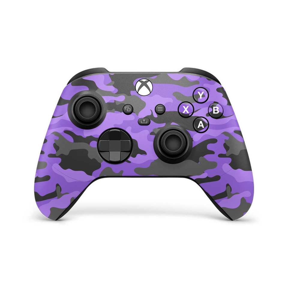 Purple Camo Xbox Controller Skin | KO Custom Creations