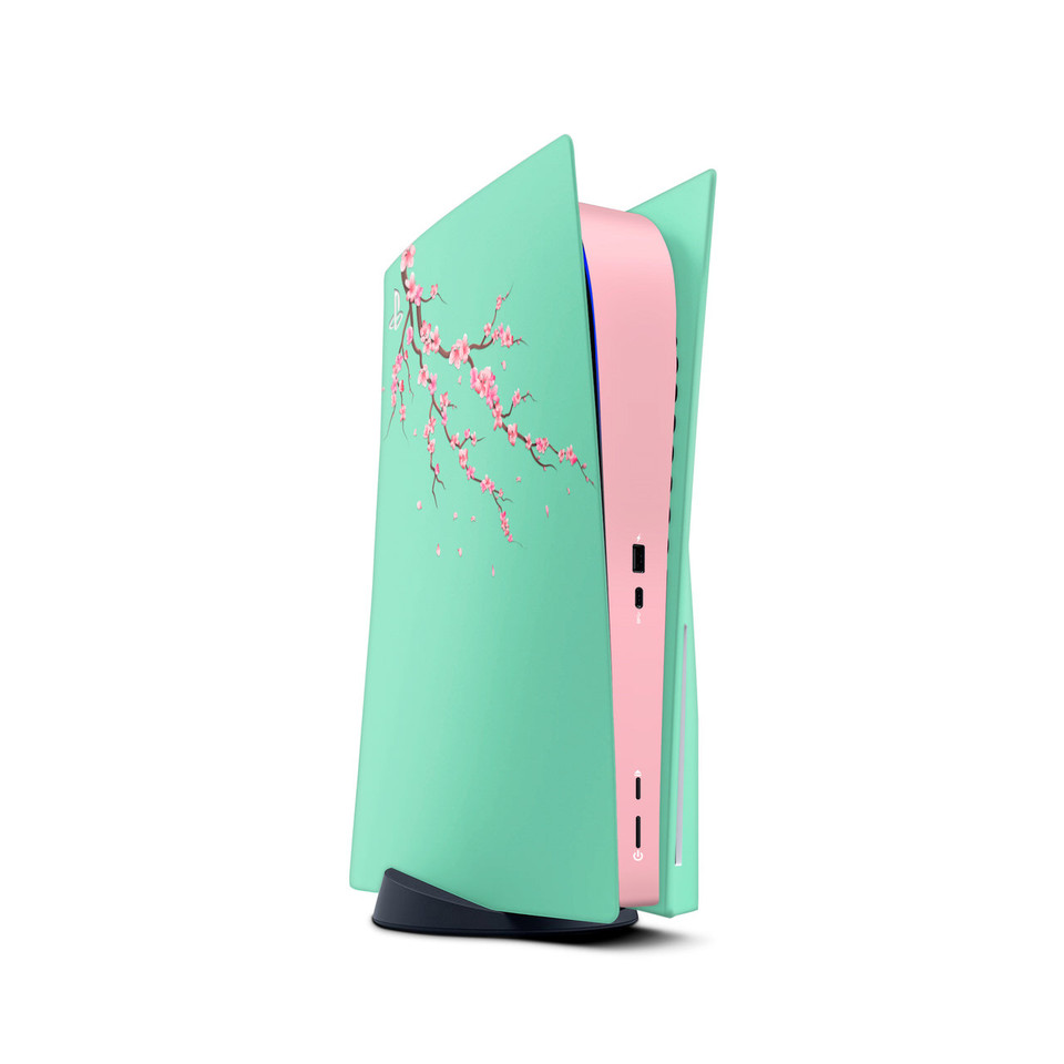 Cherry Blossom Tree PlayStation 5 Skin | KO Custom Creations