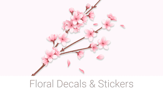 Floral Decals & Sticker