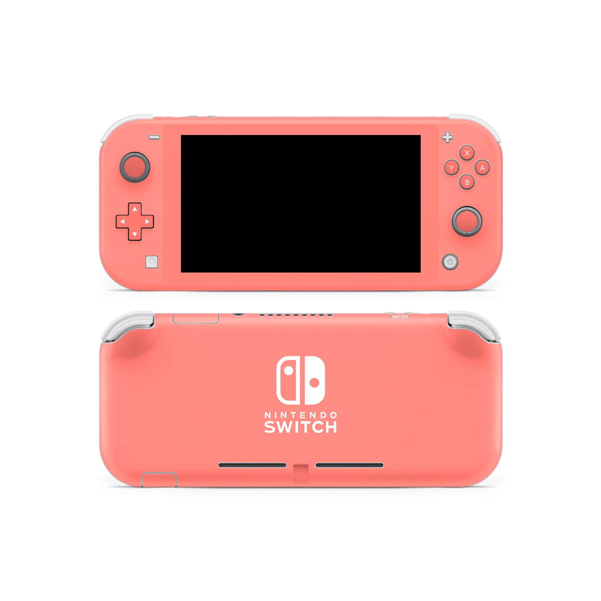 Coral Pink Nintendo Switch Lite Skin