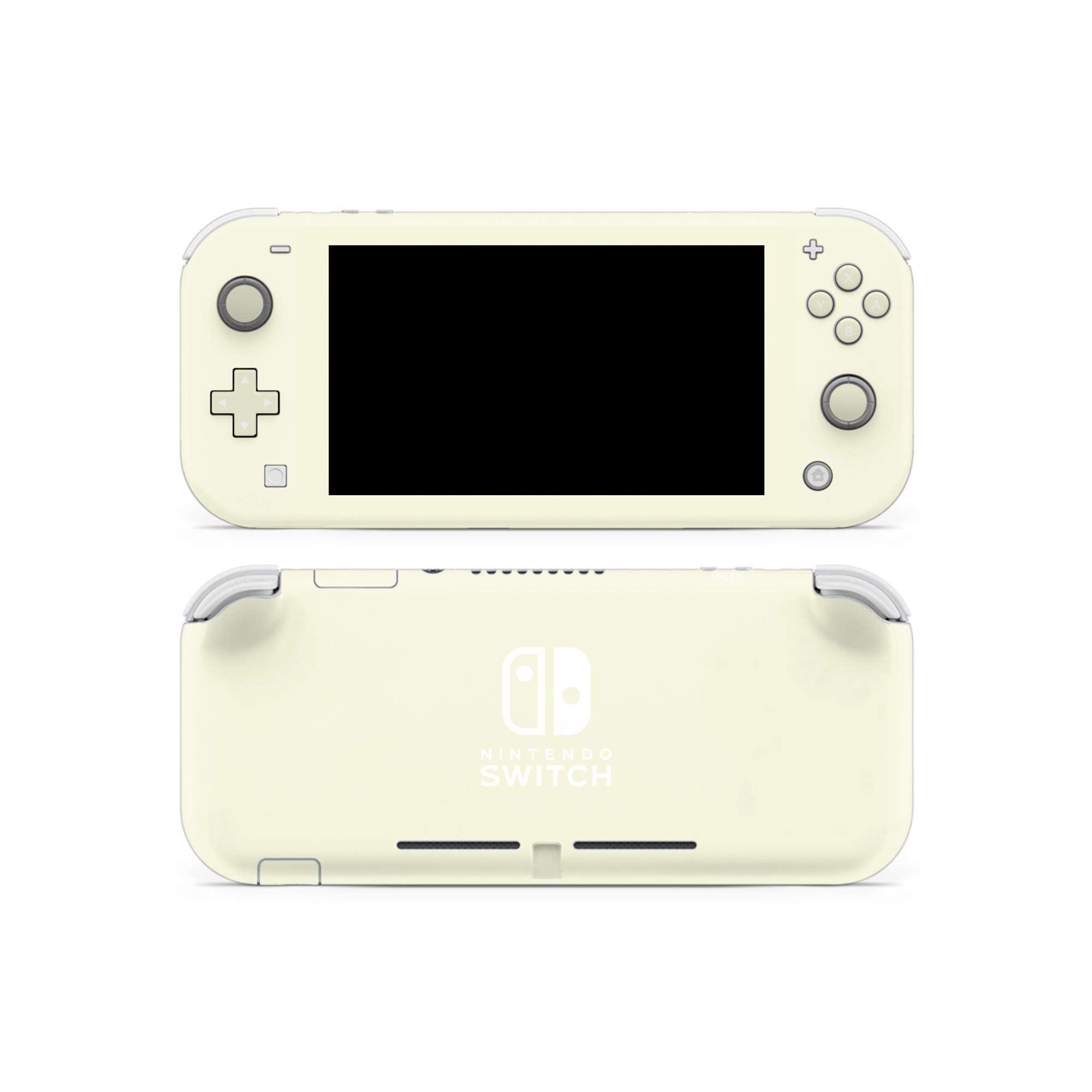Nintendo Switch Lite クリーム色 Beige Nintendo Switch Lite Skin Decal Cover | KO Custom Creations