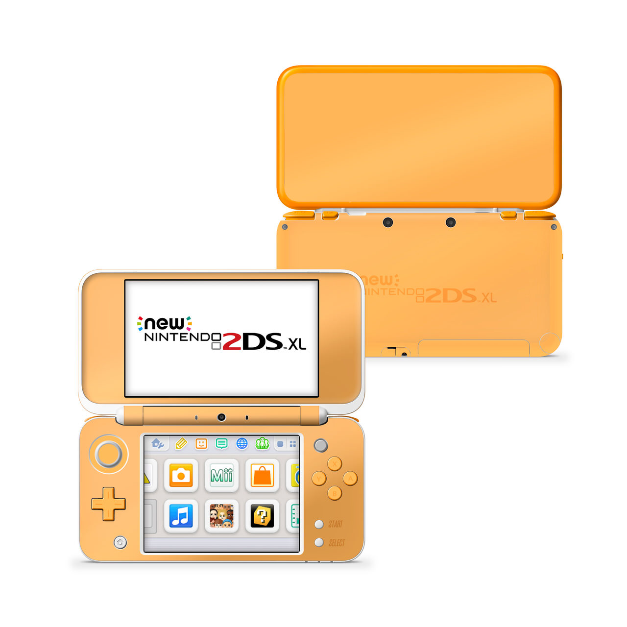 Game Console New 2ds Xl Orange KB2732 Nintendo 2DS LL XL WHITE
