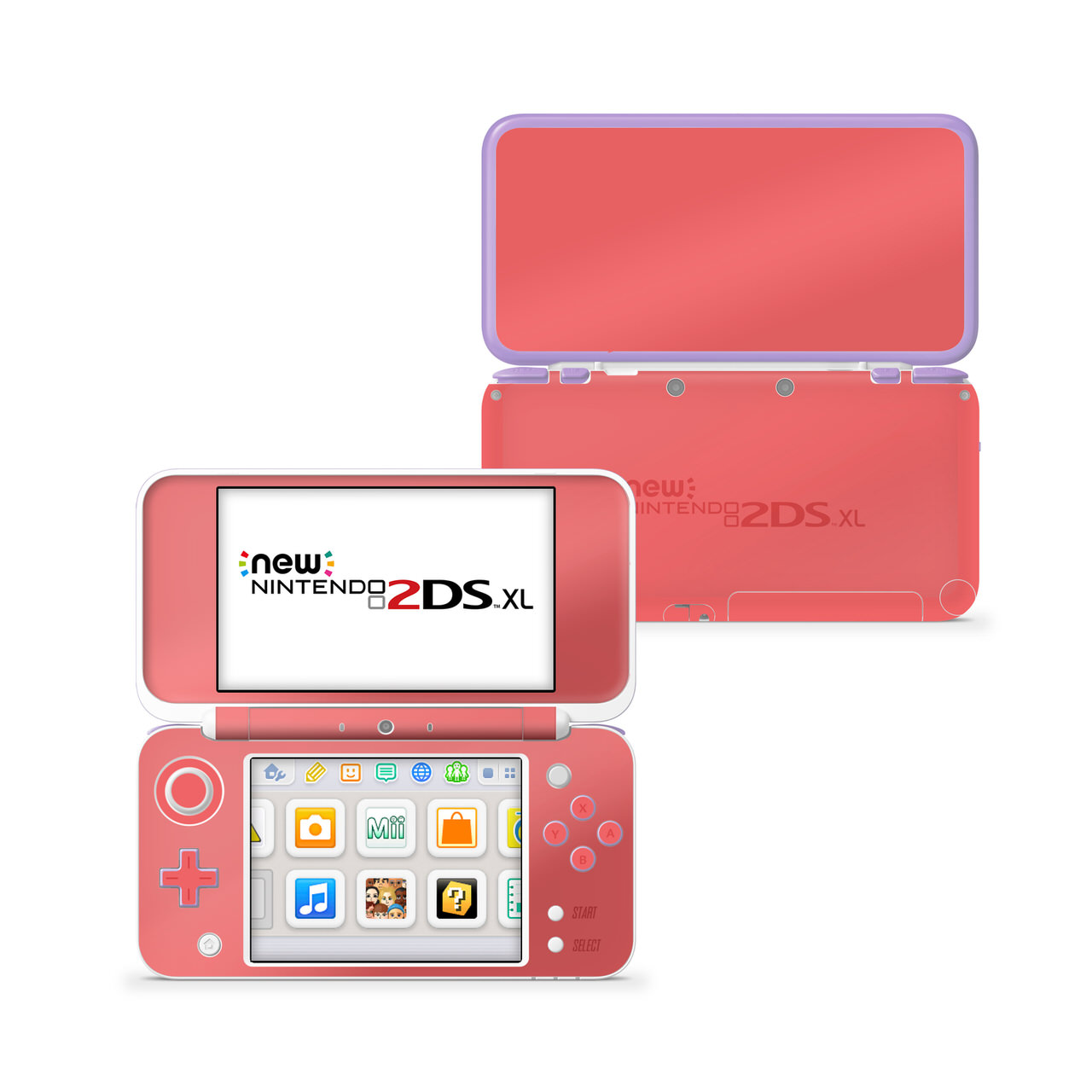 New Nintendo 3ds Xl 2ds Xl Housing Burnt Red Nintendo New 2DS XL