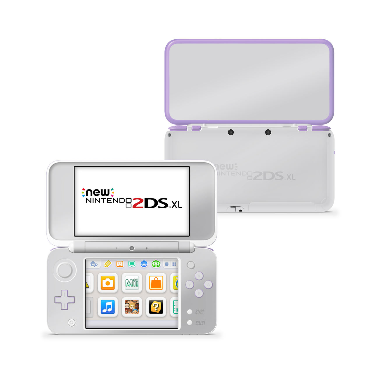 Pastel Silver Nintendo New 2DS XL Skin | KO Custom Creations