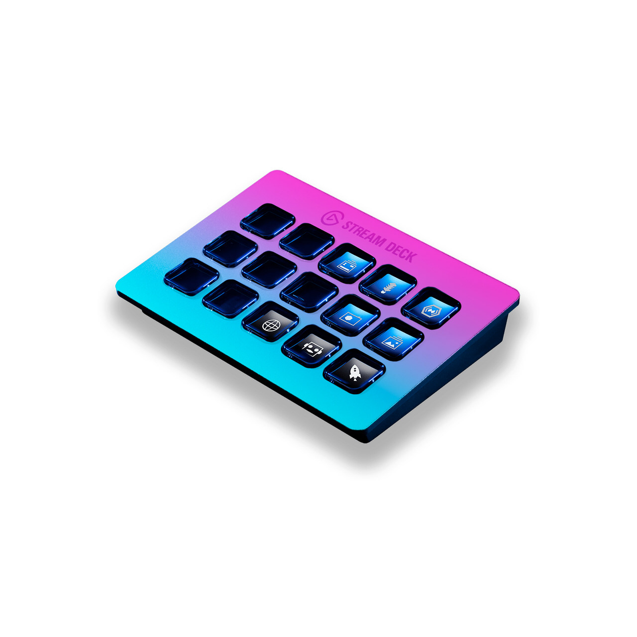 Neon Fade Stream Deck Skin | KO Custom Creations