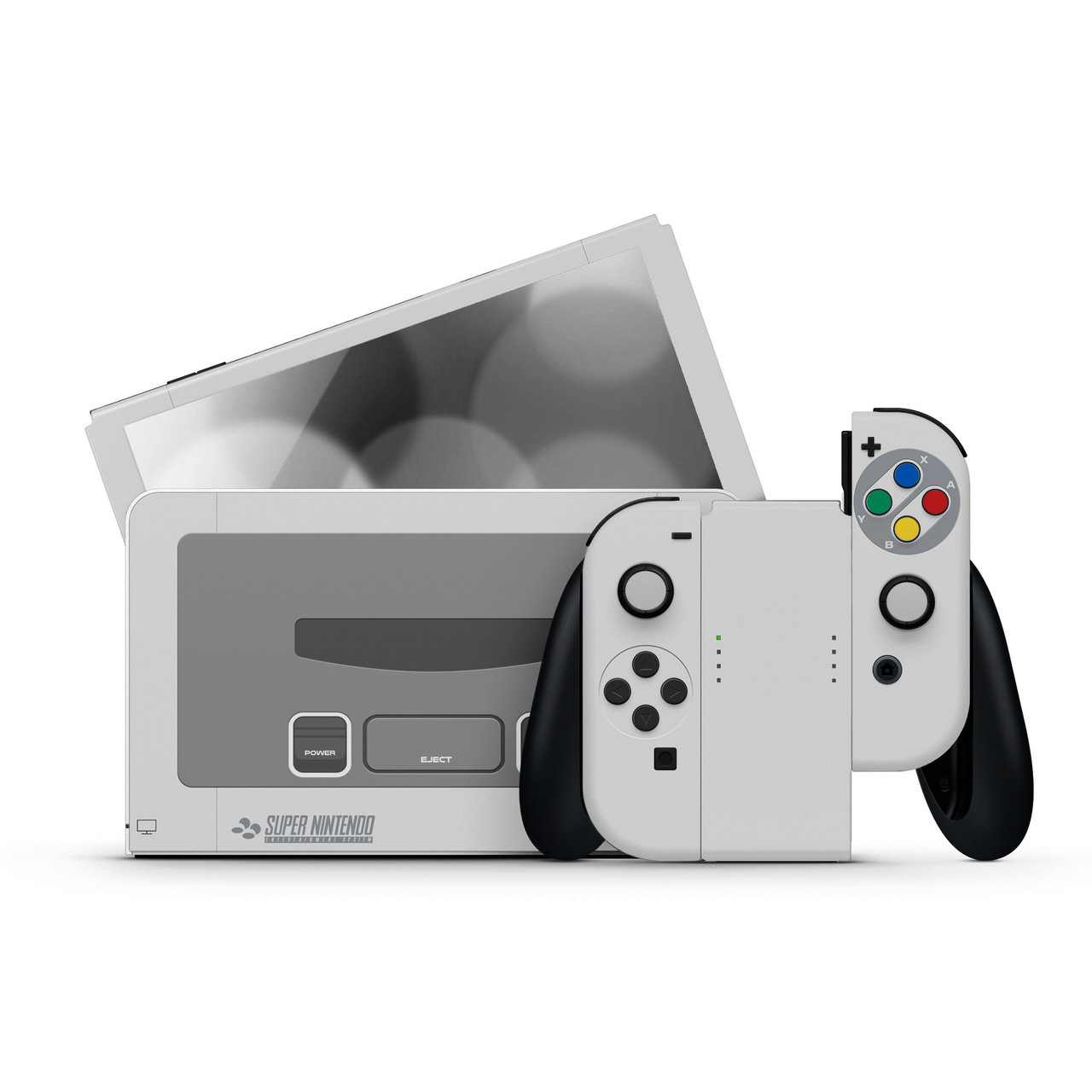 Snes Nintendo Switch OLED Skins KO Custom Creations