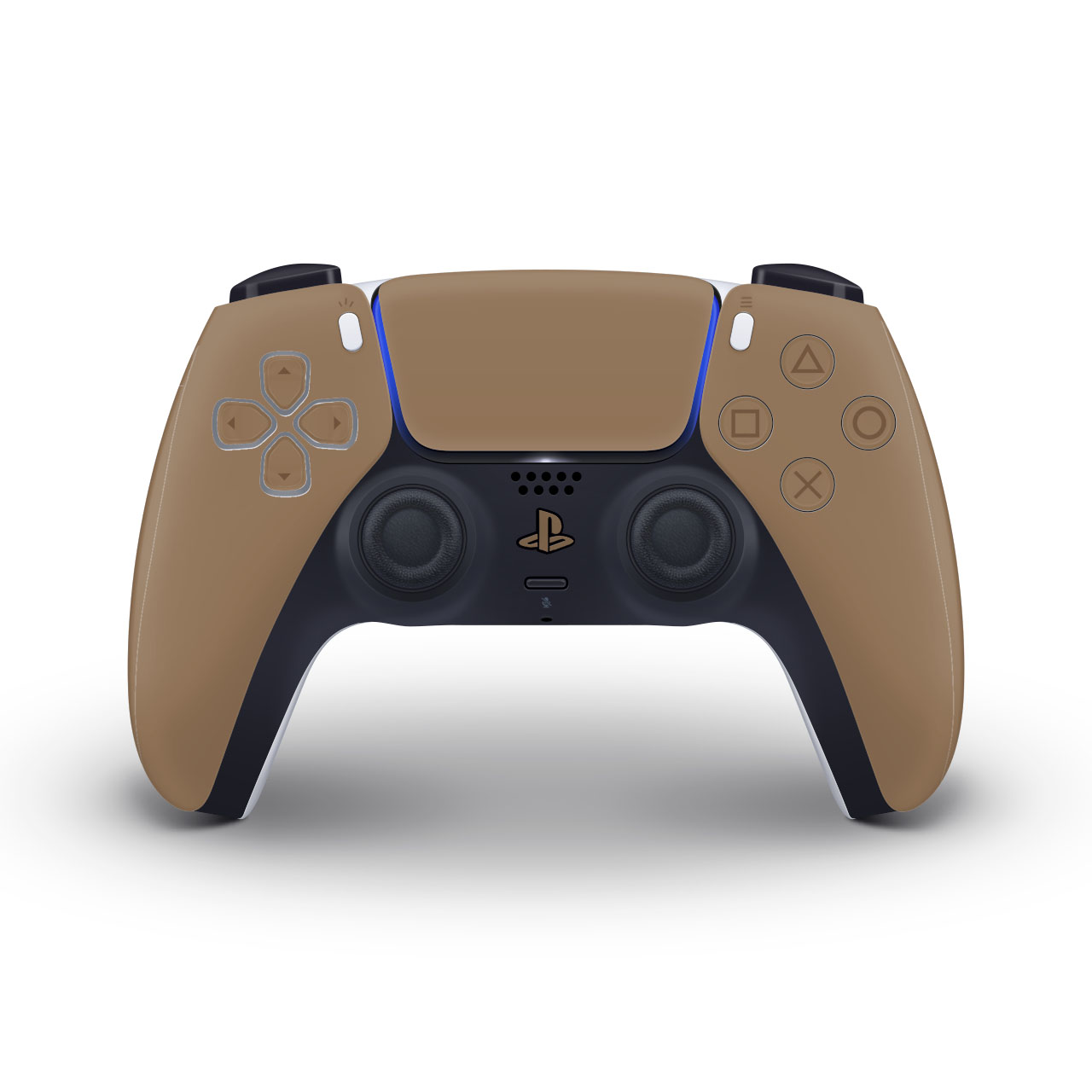 Chestnut Brown Ps5 Controller Skin | KO Custom Creations