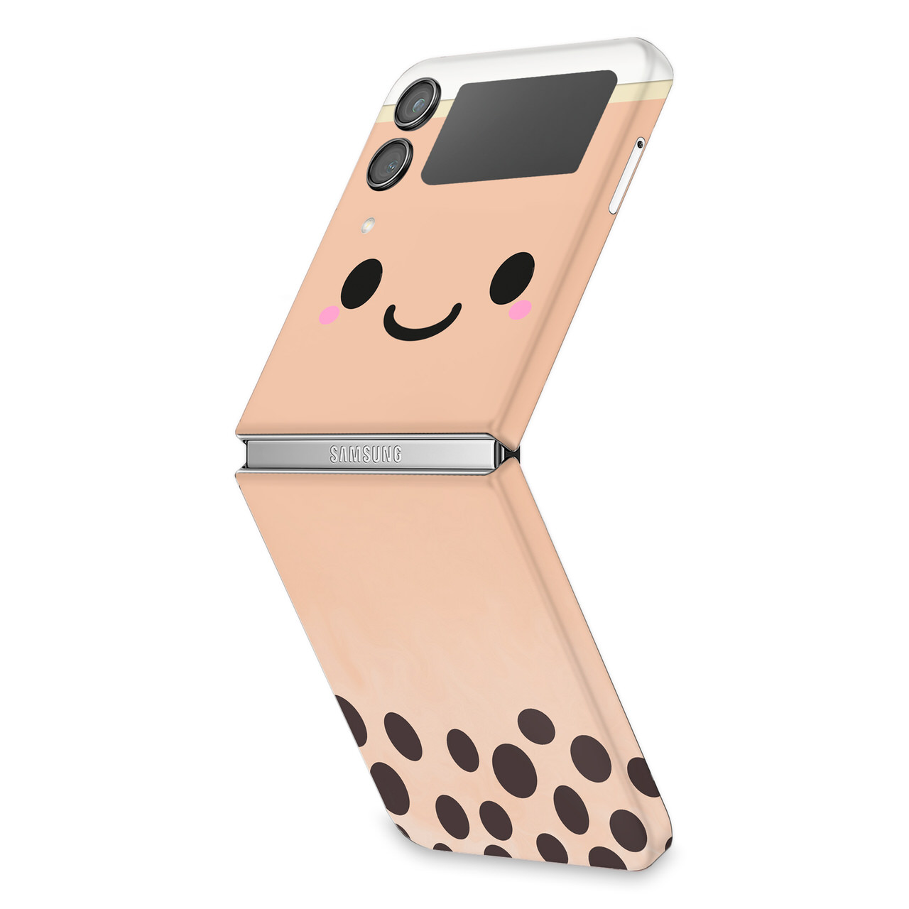 Milk Boba Tea Galaxy Z Flip4 Skin | KO Custom Creations