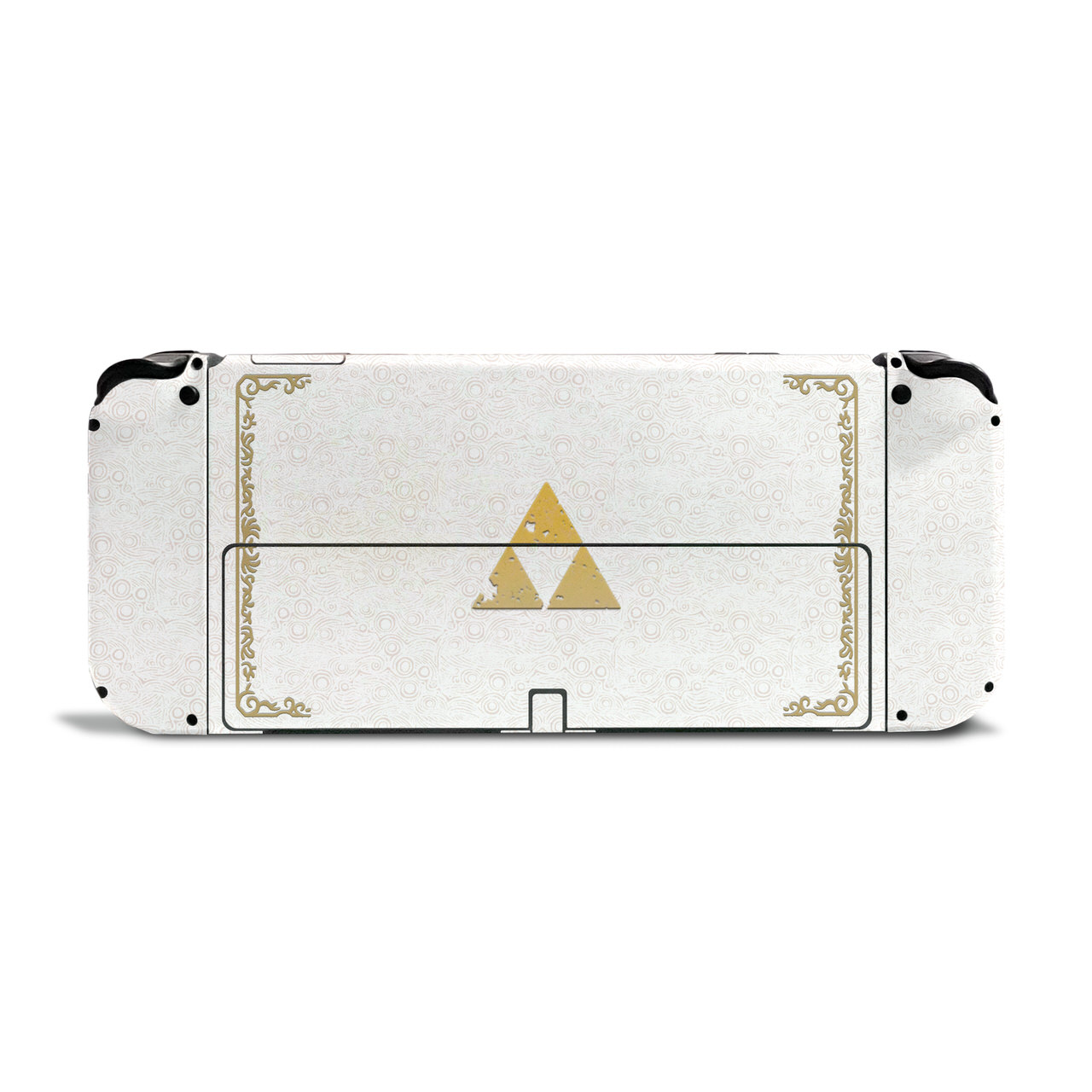 Legend of Zelda White Gold Nintendo Switch OLED Skin