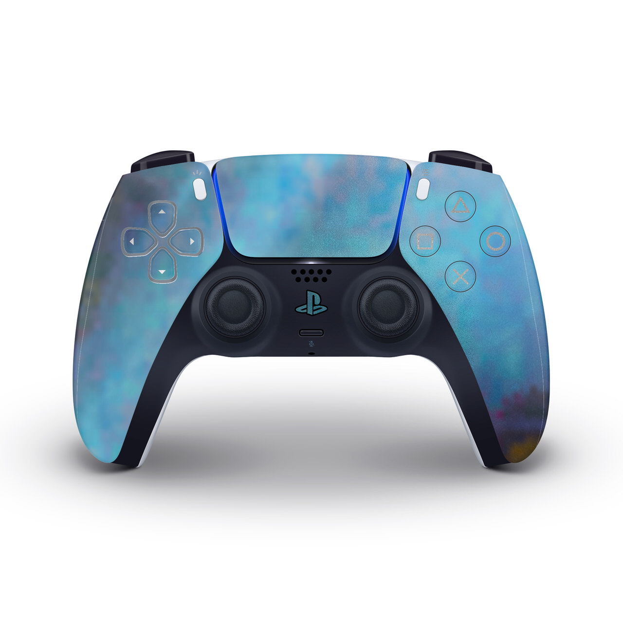 https://cdn11.bigcommerce.com/s-ahgfi493tw/images/stencil/original/products/8509/19907/Case_Hardened_Blue_Gem_Playstation_5_Controller_Anodized_Skin__31783.1692606922.jpg